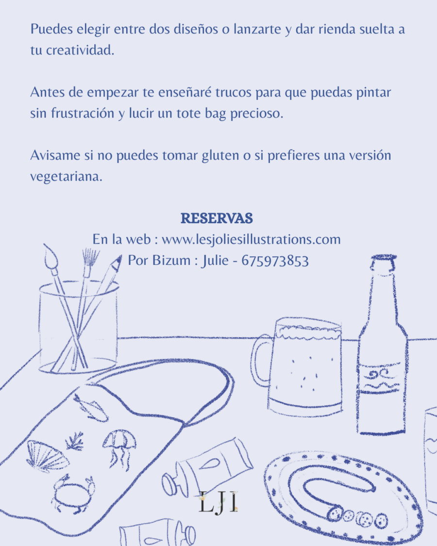 Taller Tote bag y degustación gourmet - Imagen 3
